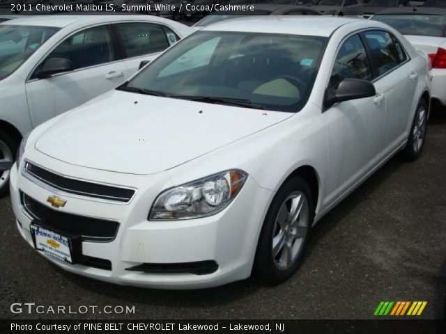 2011 Chevrolet Malibu LS in Summit White