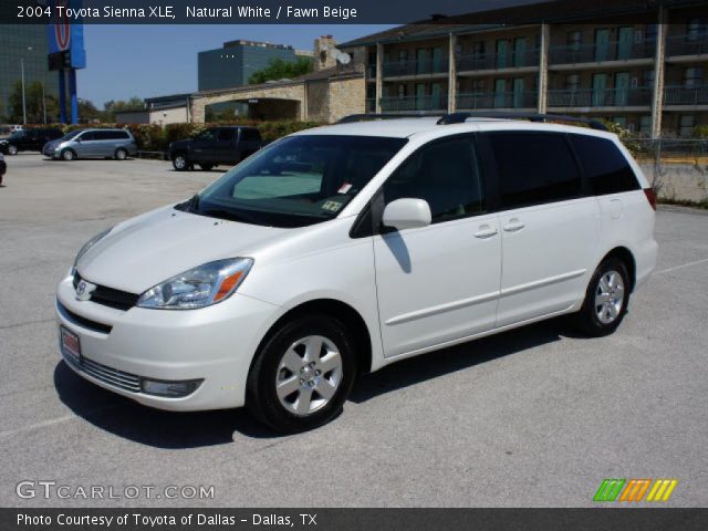 2004 Toyota Sienna XLE in Natural White