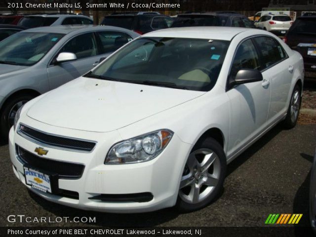 2011 Chevrolet Malibu LS in Summit White