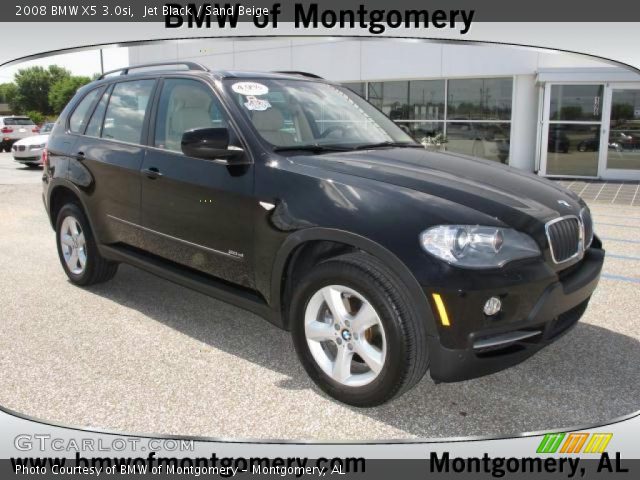 2008 BMW X5 3.0si in Jet Black