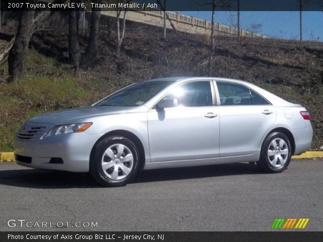 2007 Toyota Camry LE V6 in Titanium Metallic