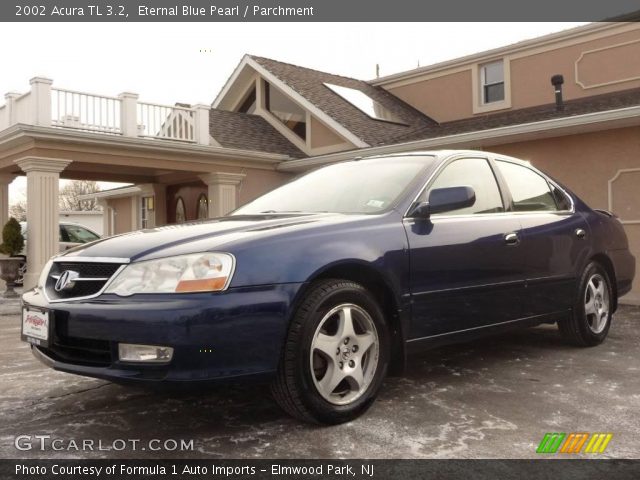 2002 Acura TL 3.2 in Eternal Blue Pearl