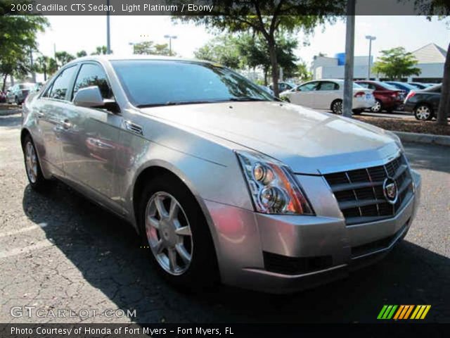 2008 Cadillac CTS Sedan in Light Platinum