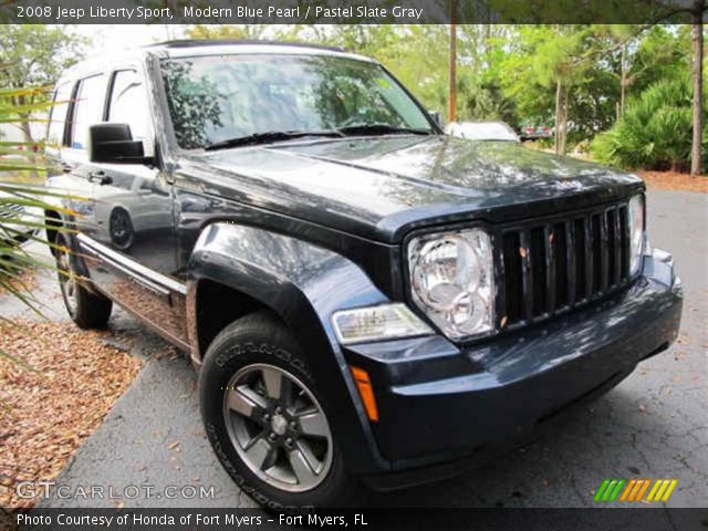 2008 Jeep Liberty Sport in Modern Blue Pearl