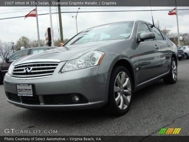 2007 Infiniti M 35x Sedan in Diamond Graphite Metallic