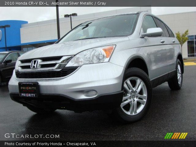 2010 Honda CR-V EX-L in Alabaster Silver Metallic