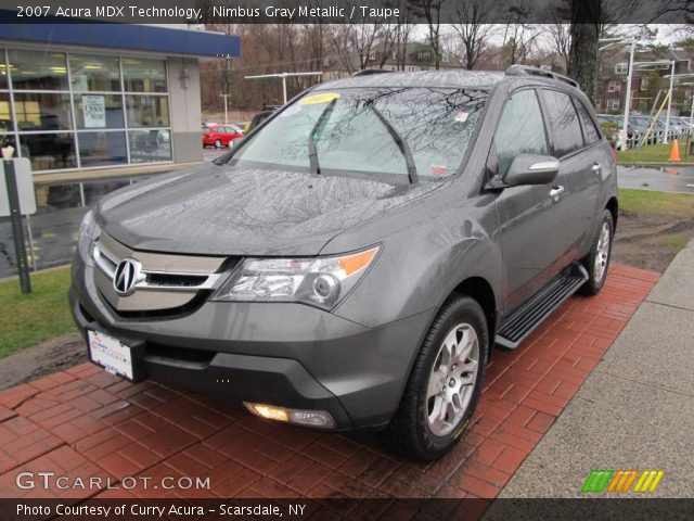 2007 Acura MDX Technology in Nimbus Gray Metallic