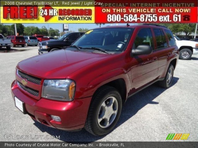 2008 Chevrolet TrailBlazer LT in Red Jewel