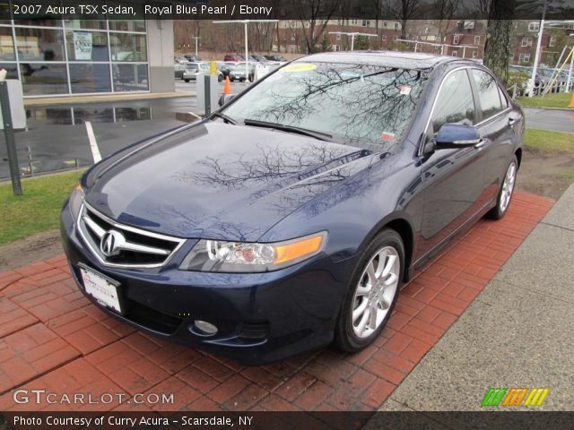 2007 Acura TSX Sedan in Royal Blue Pearl