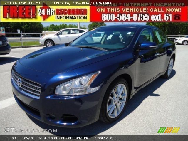 2010 Nissan Maxima 3.5 SV Premium in Navy Blue