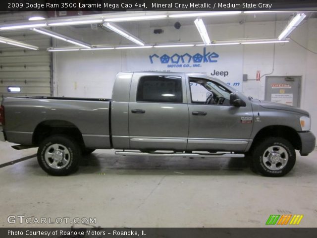 2009 Dodge Ram 3500 Laramie Mega Cab 4x4 in Mineral Gray Metallic