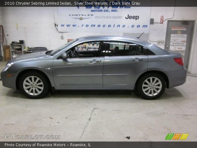 2010 Chrysler Sebring Limited Sedan in Silver Steel Metallic