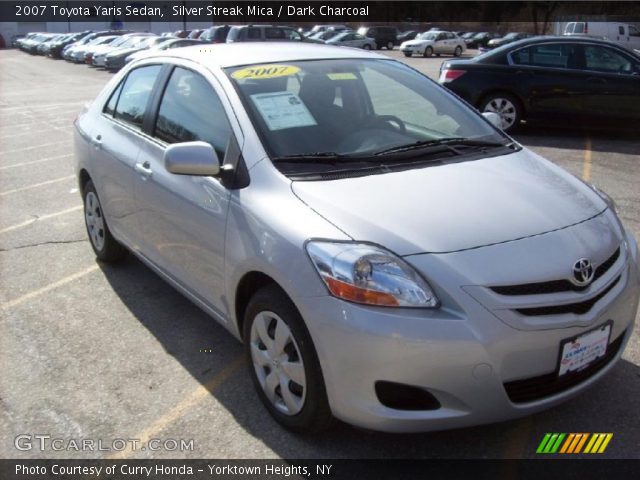 2007 Toyota Yaris Sedan in Silver Streak Mica