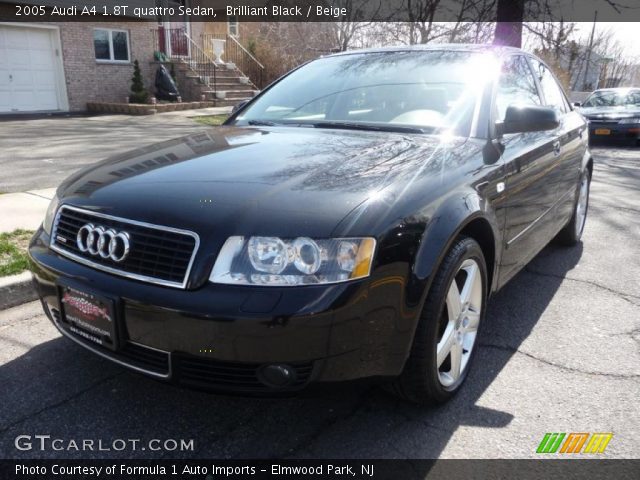 2005 Audi A4 1.8T quattro Sedan in Brilliant Black