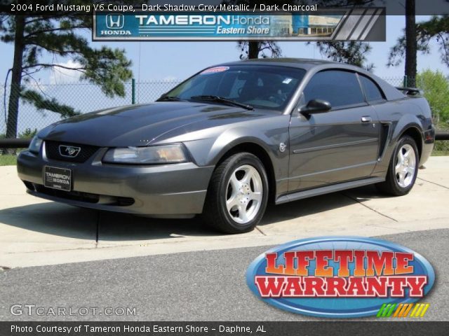 2004 Ford Mustang V6 Coupe in Dark Shadow Grey Metallic