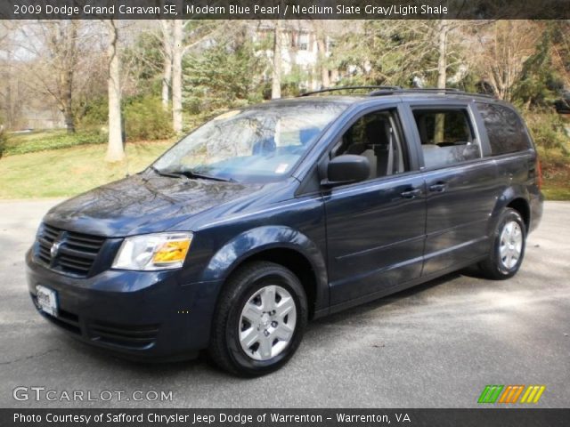 2009 Dodge Grand Caravan SE in Modern Blue Pearl