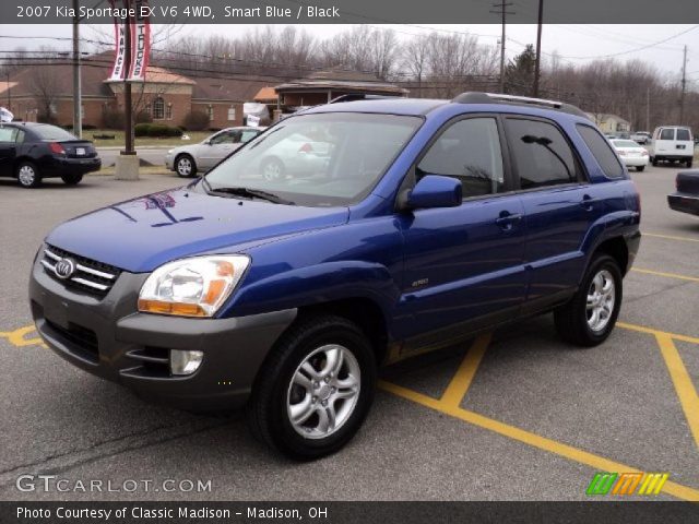 2007 Kia Sportage EX V6 4WD in Smart Blue