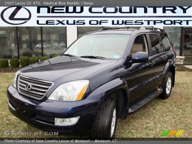 2007 Lexus GX 470 in Nautical Blue Metallic
