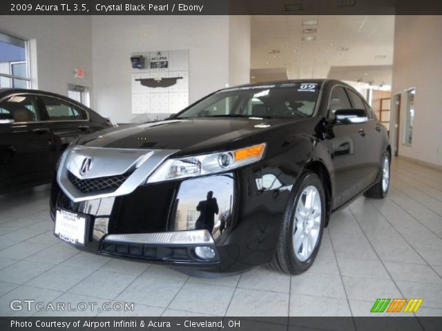 2009 Acura TL 3.5 in Crystal Black Pearl