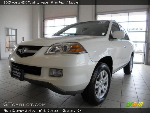 2005 Acura MDX Touring in Aspen White Pearl