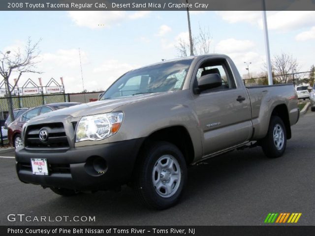 2008 Toyota Tacoma Regular Cab in Desert Sand Mica