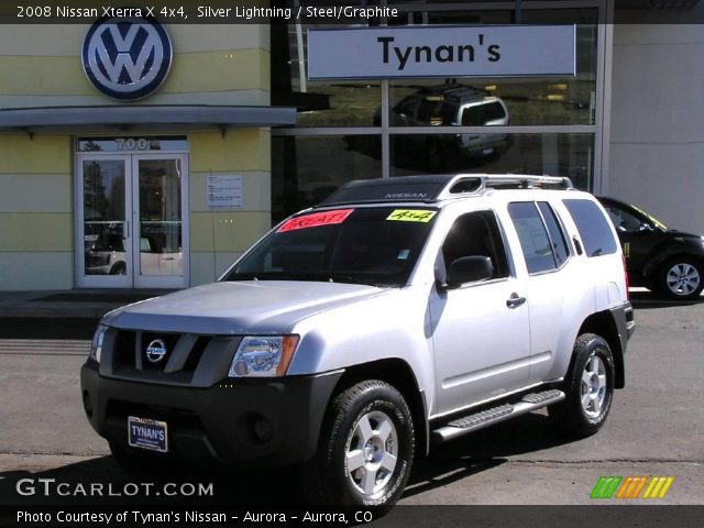 2008 Nissan Xterra X 4x4 in Silver Lightning