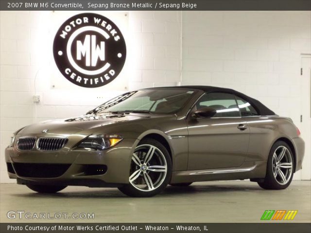 2007 BMW M6 Convertible in Sepang Bronze Metallic