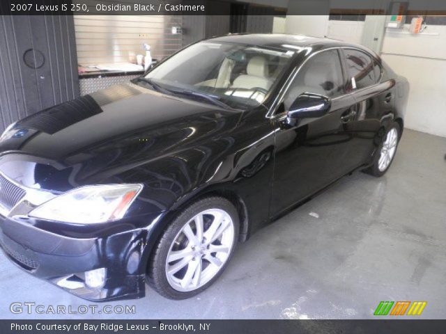 2007 Lexus IS 250 in Obsidian Black