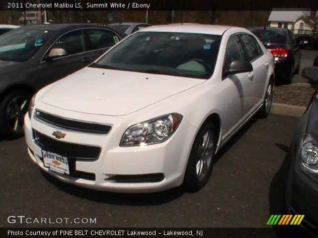 2011 Chevrolet Malibu LS in Summit White