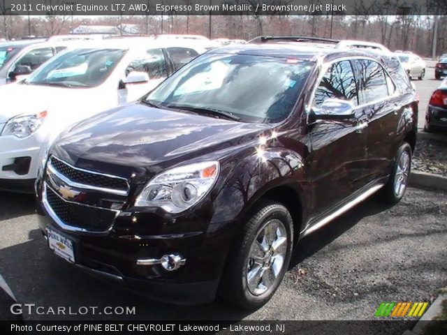 2011 Chevrolet Equinox LTZ AWD in Espresso Brown Metallic