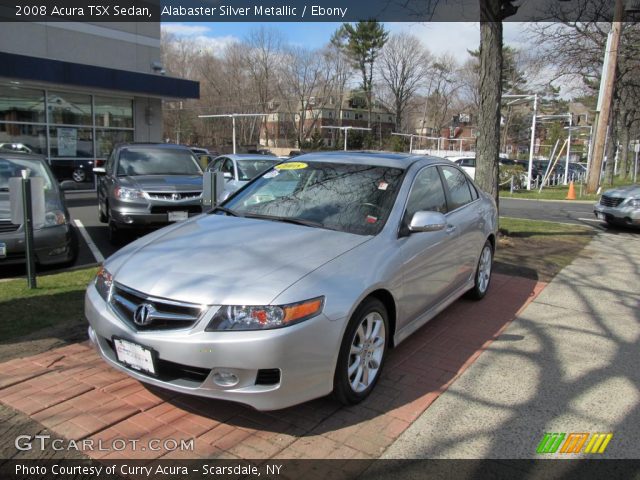 2008 Acura TSX Sedan in Alabaster Silver Metallic