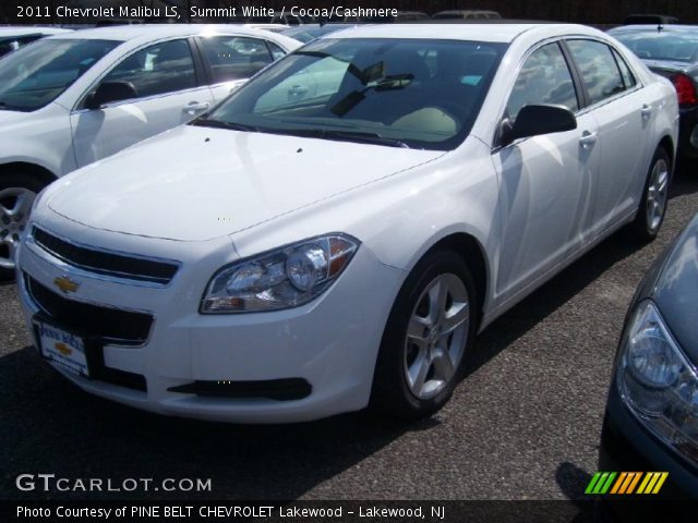 2011 Chevrolet Malibu LS in Summit White