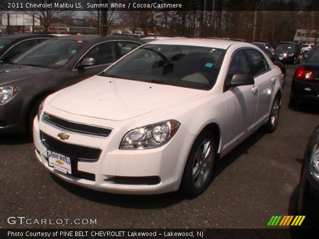 2011 Chevrolet Malibu LS in Summit White