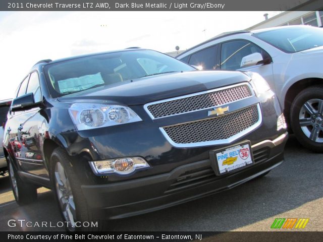 2011 Chevrolet Traverse LTZ AWD in Dark Blue Metallic