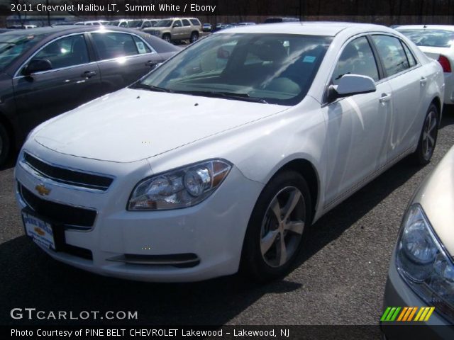 2011 Chevrolet Malibu LT in Summit White