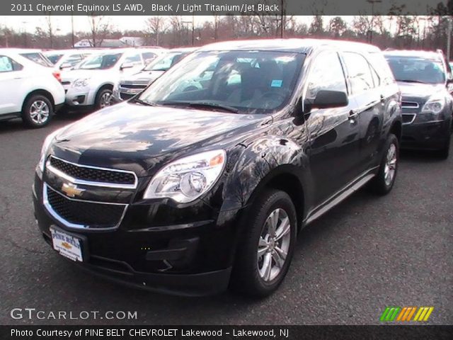 2011 Chevrolet Equinox LS AWD in Black