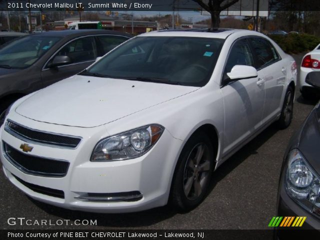 2011 Chevrolet Malibu LT in Summit White