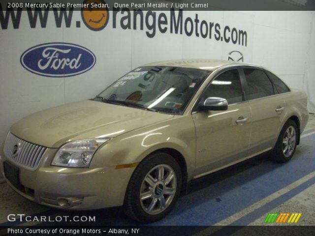 2008 Mercury Sable Premier Sedan in Dune Pearl Metallic