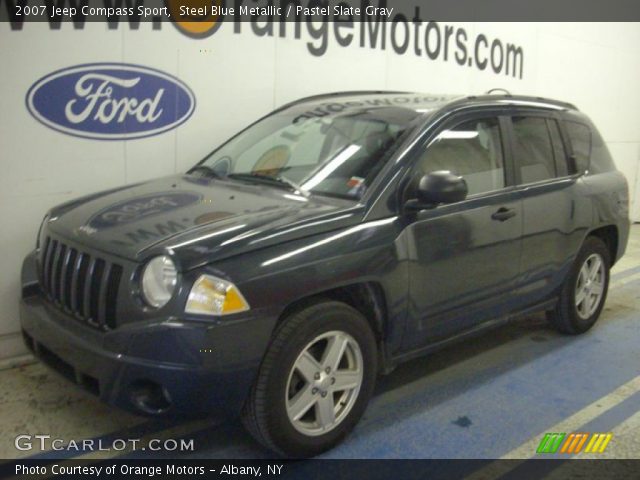 2007 Jeep Compass Sport in Steel Blue Metallic