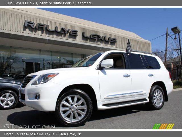 2009 Lexus LX 570 in Starfire White Pearl