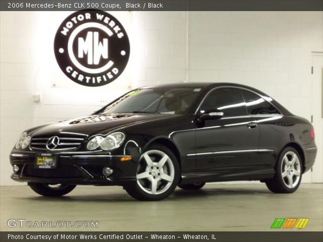 2006 Mercedes-Benz CLK 500 Coupe in Black