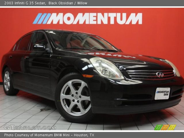2003 Infiniti G 35 Sedan in Black Obsidian
