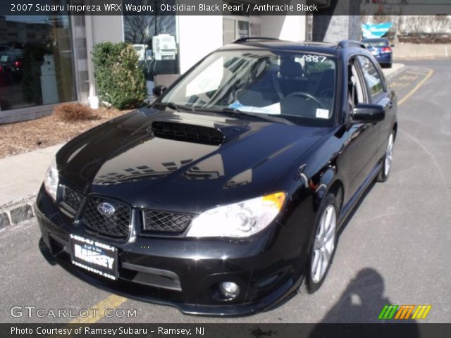 2007 Subaru Impreza WRX Wagon in Obsidian Black Pearl