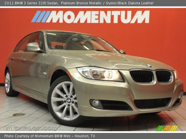 2011 BMW 3 Series 328i Sedan in Platinum Bronze Metallic