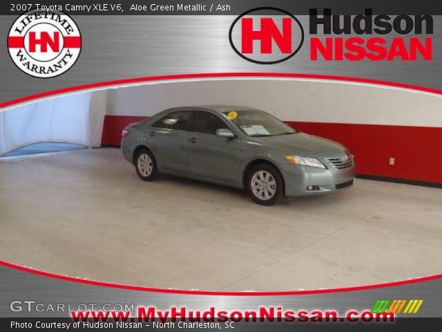 2007 Toyota Camry XLE V6 in Aloe Green Metallic