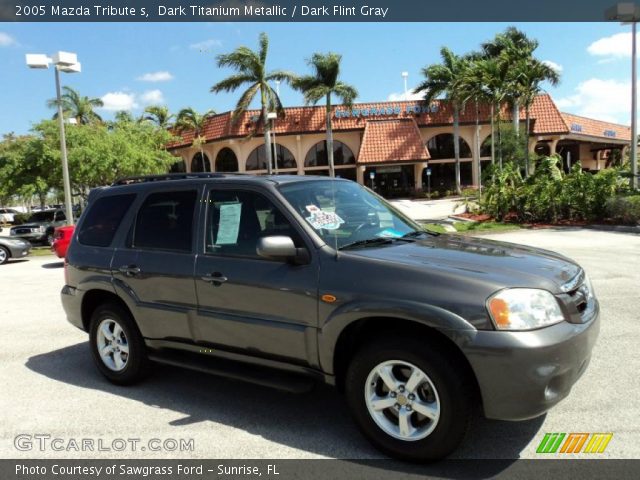 2005 Mazda Tribute s in Dark Titanium Metallic