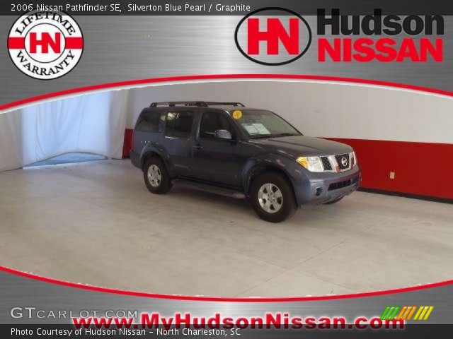2006 Nissan Pathfinder SE in Silverton Blue Pearl