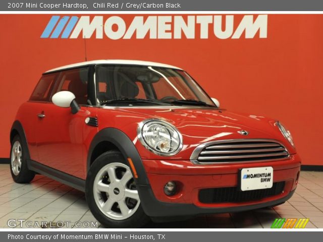 2007 Mini Cooper Hardtop in Chili Red