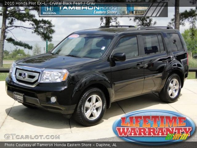 2010 Honda Pilot EX-L in Crystal Black Pearl