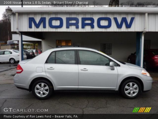 2008 Nissan Versa 1.8 SL Sedan in Brilliant Silver